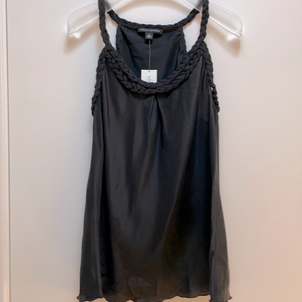 Banana Republic silk braided tank